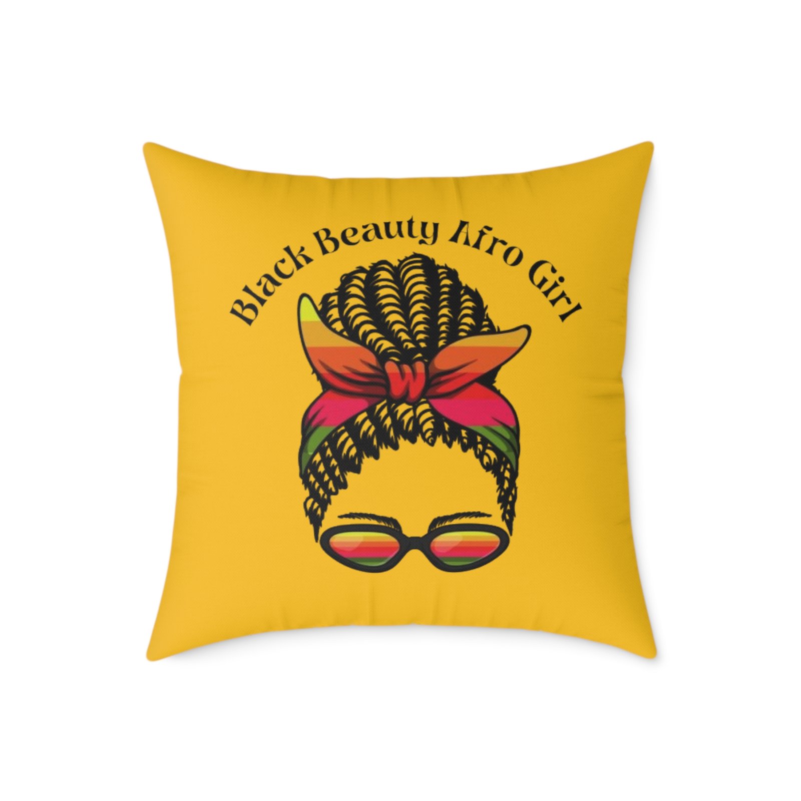 Jamaica Reggae Rasta Music Spliff Cannabis Square Poly Canvas Pillow 08 - Image 13