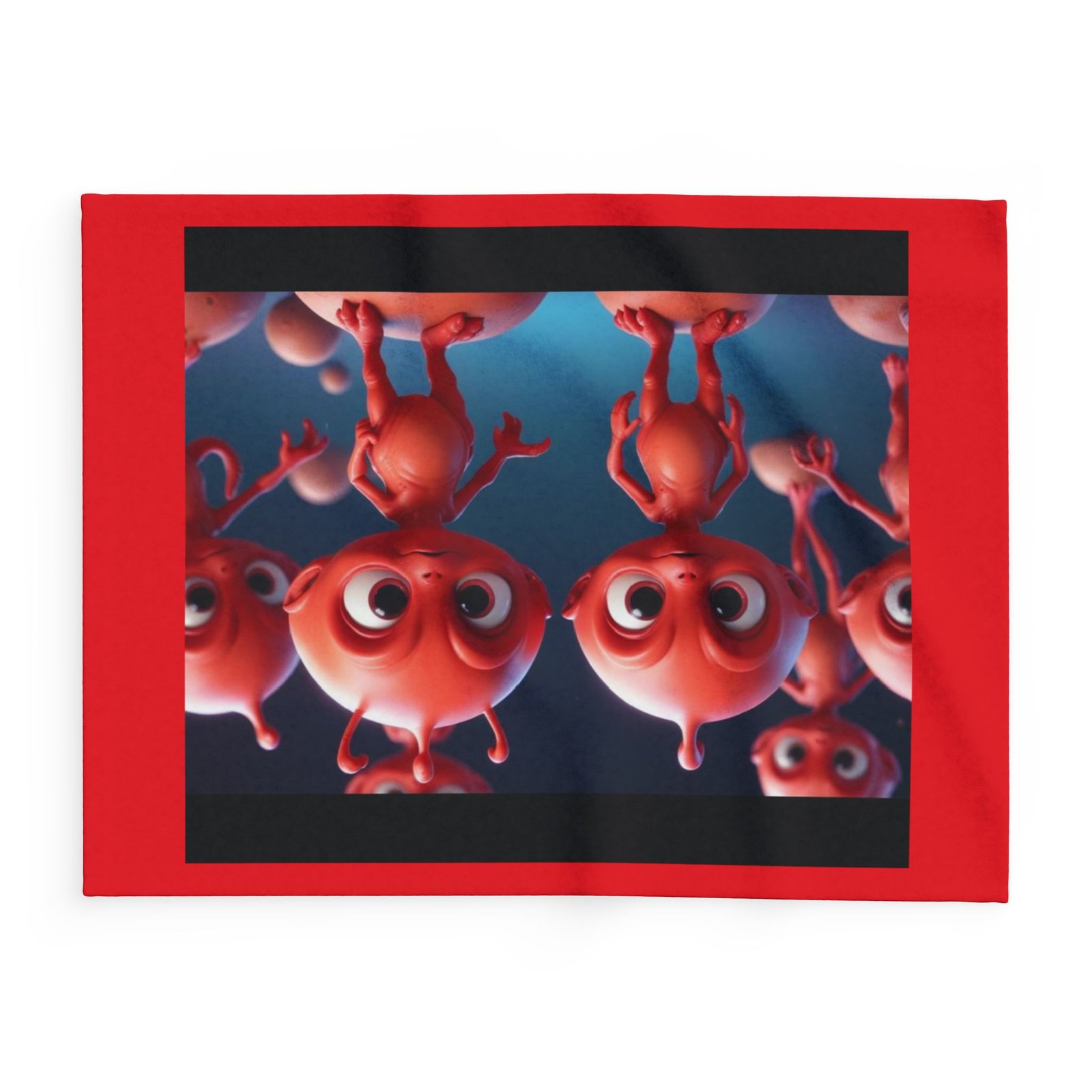 Alien Arctic Fleece Blanket 08 - Image 2