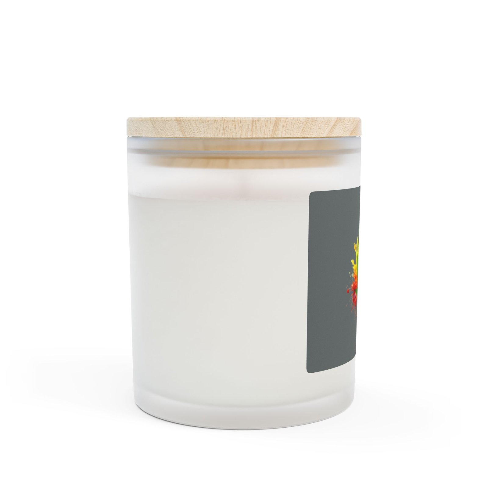 Reggae Rasta Jamaica Frosted Glass Candle, 11oz - Image 14