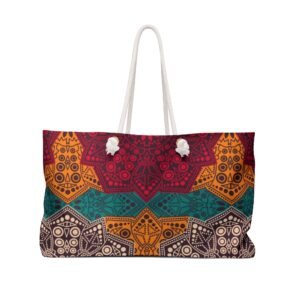 Indian Pattern Stylish Women Weekender Bag