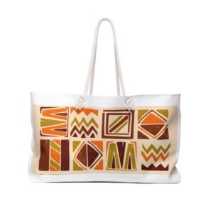 Africa Pattern Stylish Women Weekender Bag