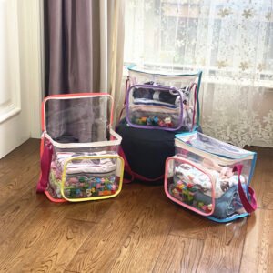 INS Street Shooting Outdoor Snack Toys Transparent Beach Bag