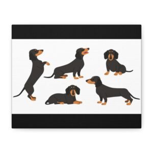 Pug Dog Canvas Art - 1.25" Stretched Matte Print for Pet Lovers