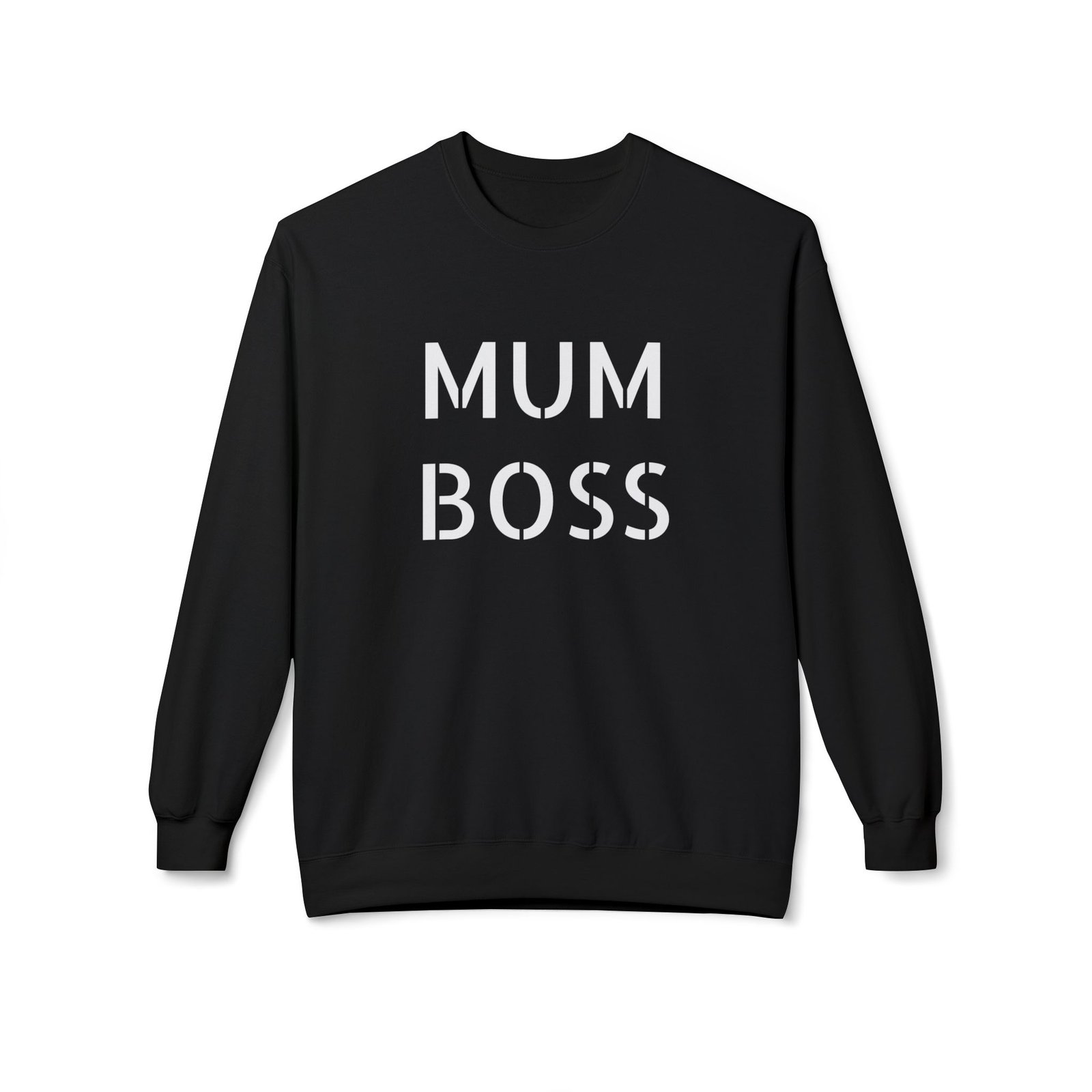 Funny Unisex Crewneck Sweatshirt - Stylish and Cozy 'BOSS' Design for Everyday Wear, Gift for Boss's Day, Casual Outerwear, Comfy Gift Idea