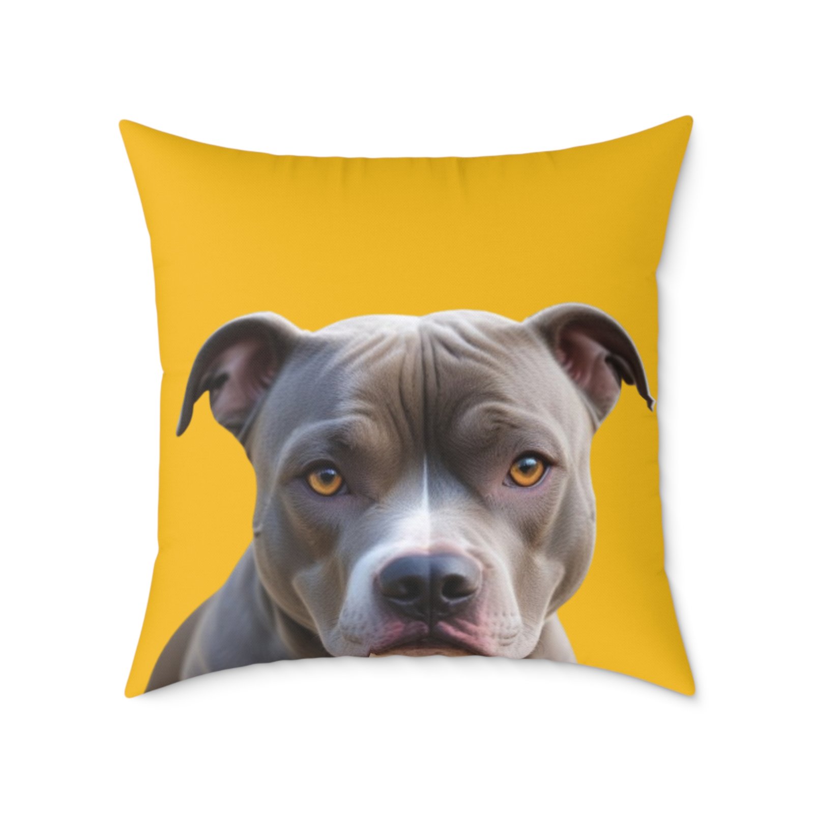 Staffordshire Bull Terrier Square Poly Canvas Pillow - Image 17