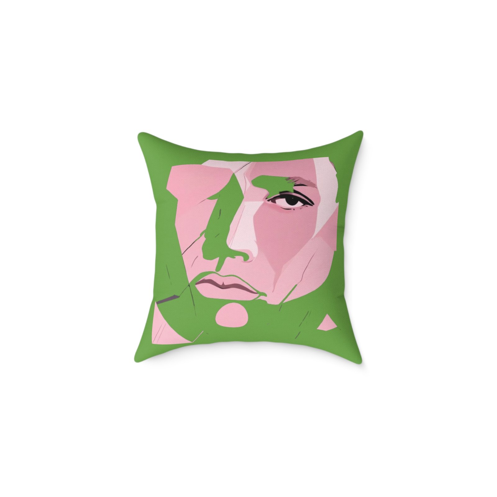 Abstract Square Poly Canvas Pillow - Image 5