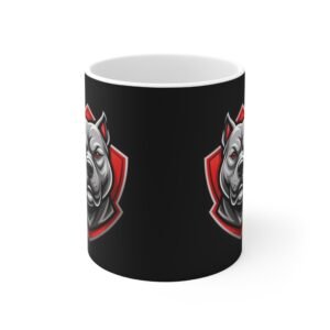 Bull Terrier Ceramic Coffee Cups, 11oz, 15oz