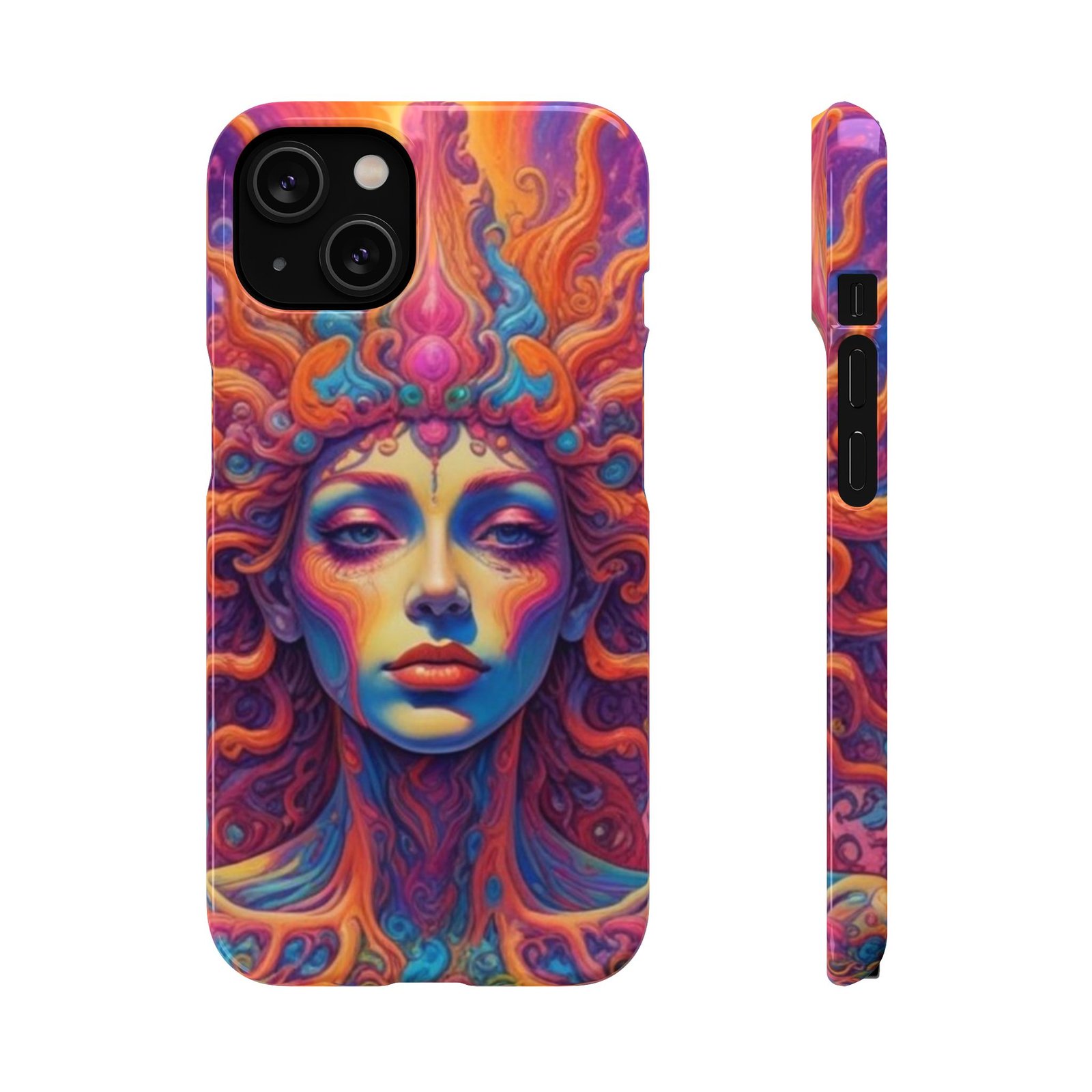 Trippy Pattern Snap Cases - Image 116