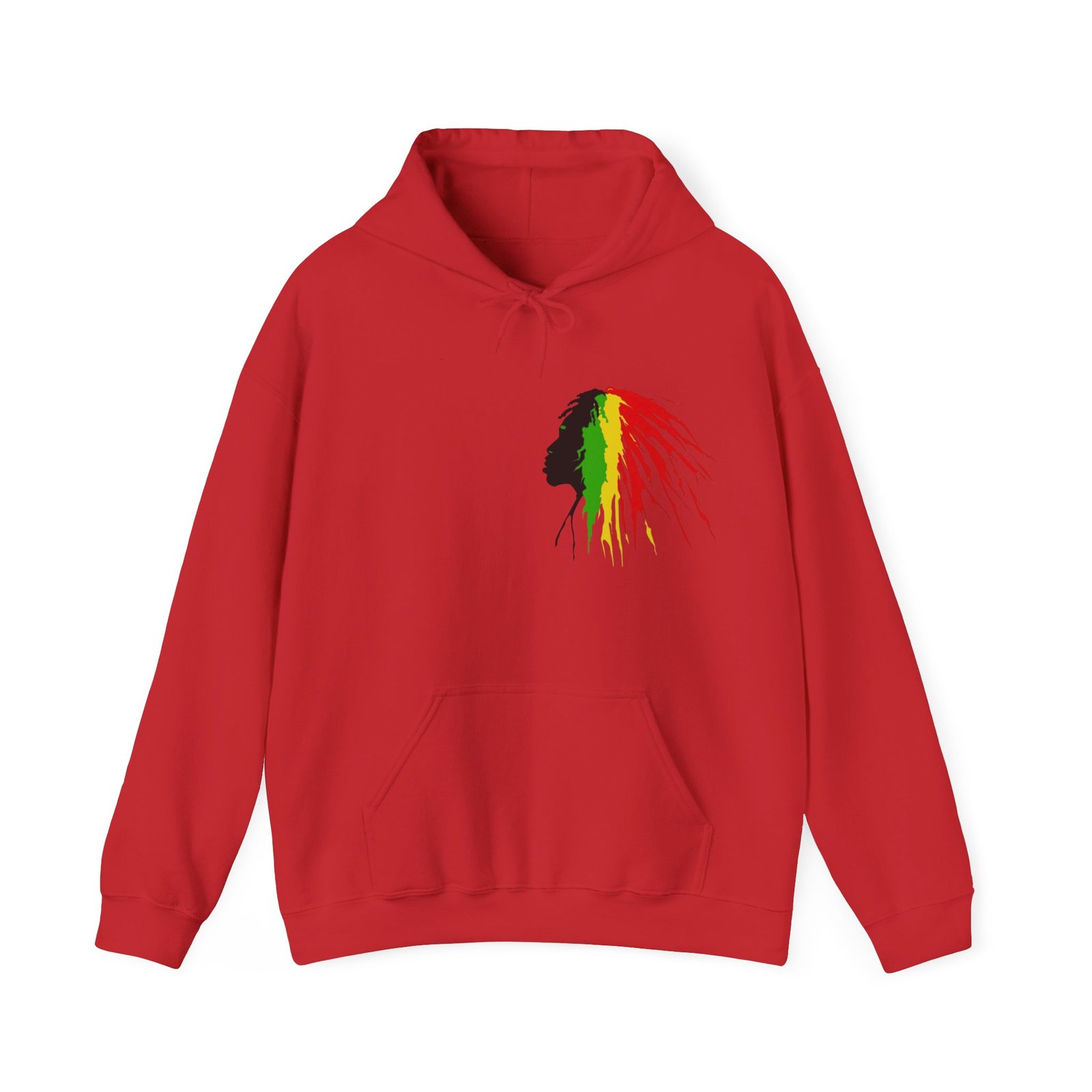 Quote Rasta Reggae Jamaica Hoodie Unisex Heavy Blend™ Hooded Sweatshirt 08 - Image 69