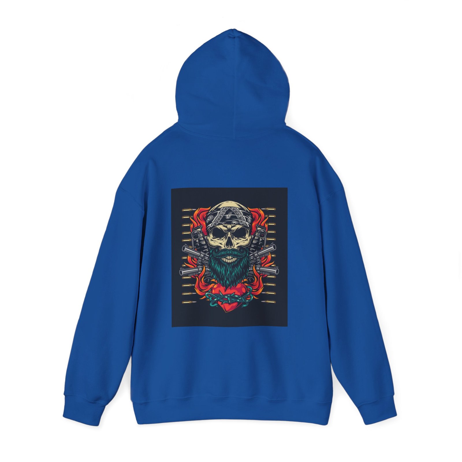 Skull Tattoo Unisex Heavy Blend™ Hooded Sweatshirt - Image 59