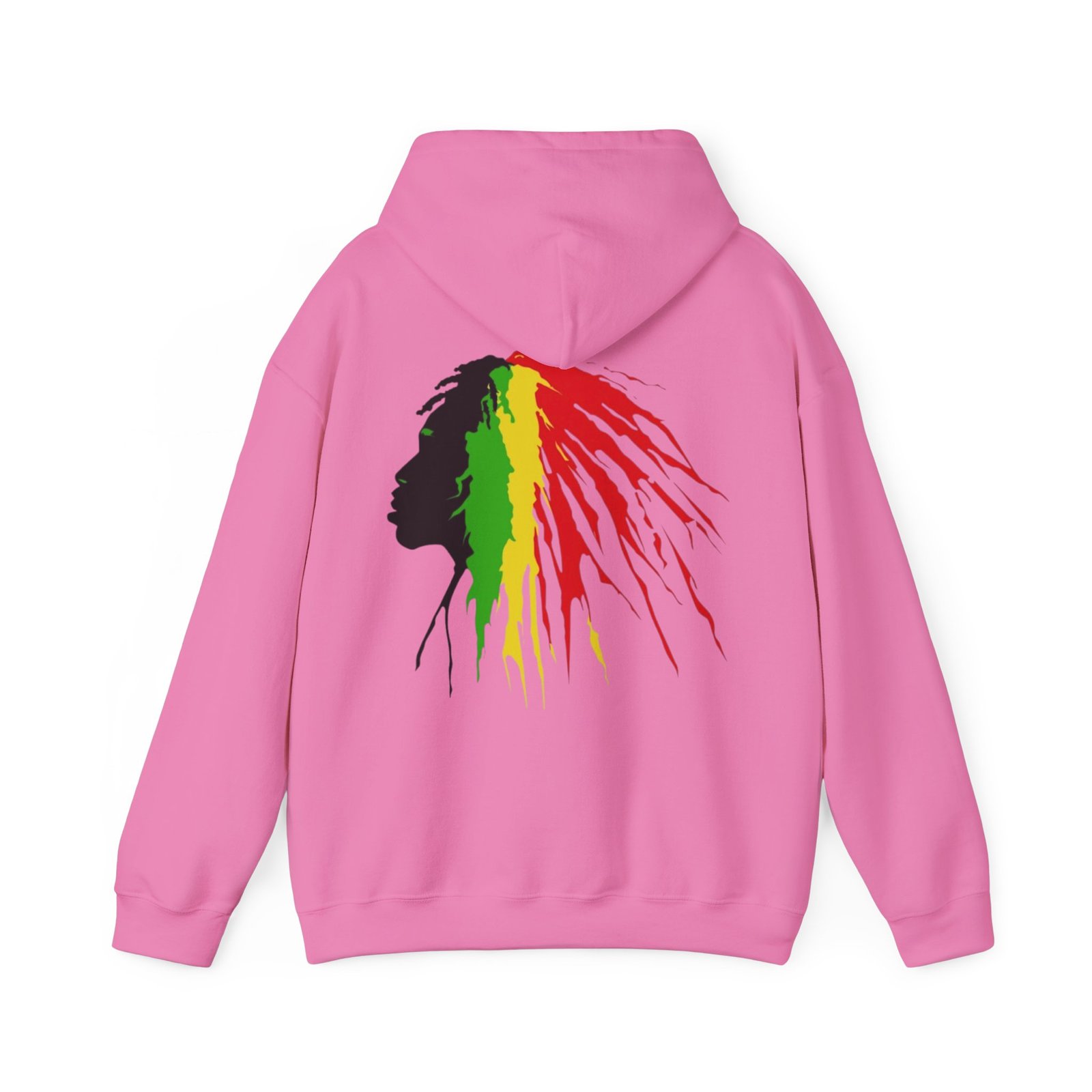 Quote Rasta Reggae Jamaica Hoodie Unisex Heavy Blend™ Hooded Sweatshirt 08 - Image 66