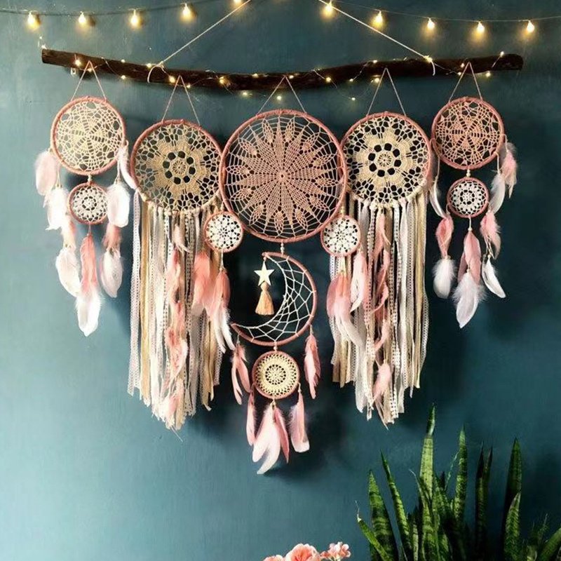 Home Fashion Indian Dream Catcher Pendant - Image 3