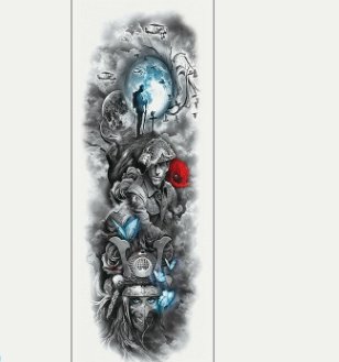 Waterproof full arm tattoo sticker - Image 9