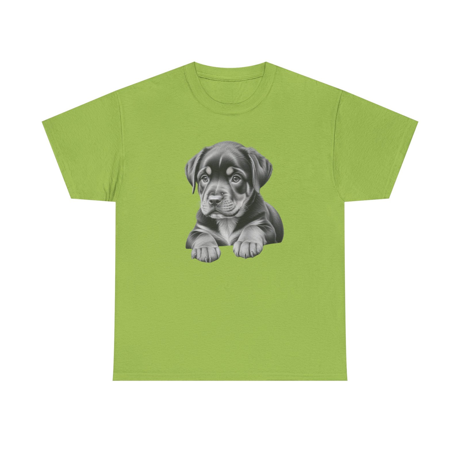 Staffordshire Bull Terrier Unisex Heavy Cotton Tee - Image 45
