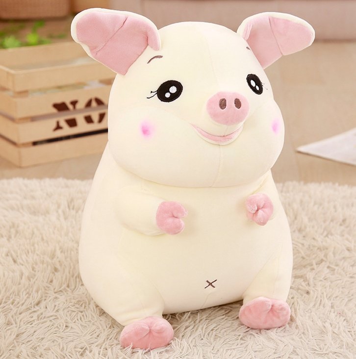 Soft Ig Plush Toy Soft Stuffed Cute Animal Pig Lovely Dolls For Kids Appease Toy Baby's Room Decoration - Image 4