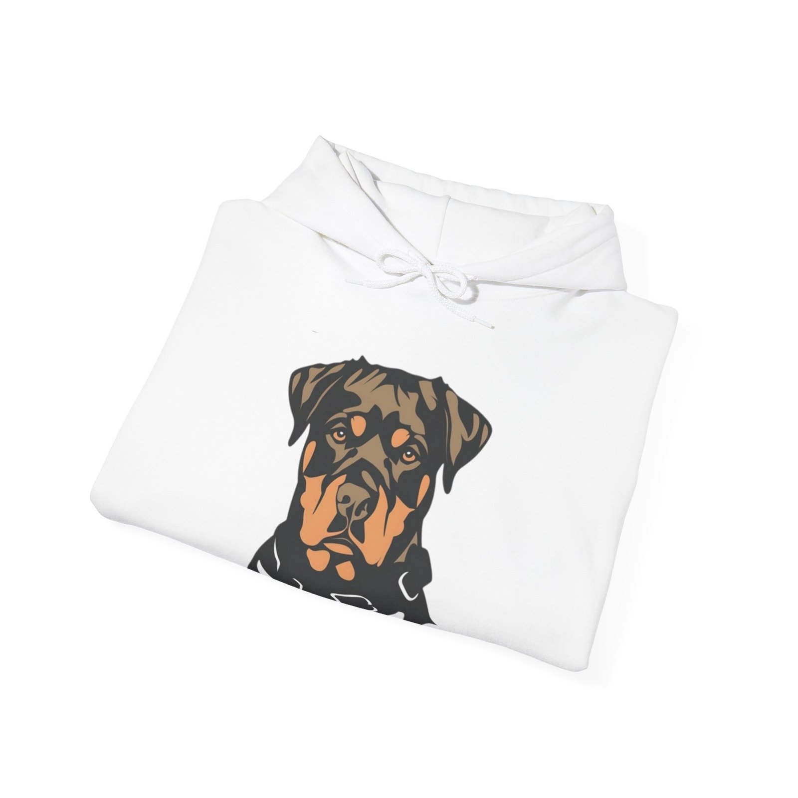 Rottweiller Rotty Dog Lover Puppy Hoodie Unisex Heavy Blend™ Hooded Sweatshirt 08 - Image 4