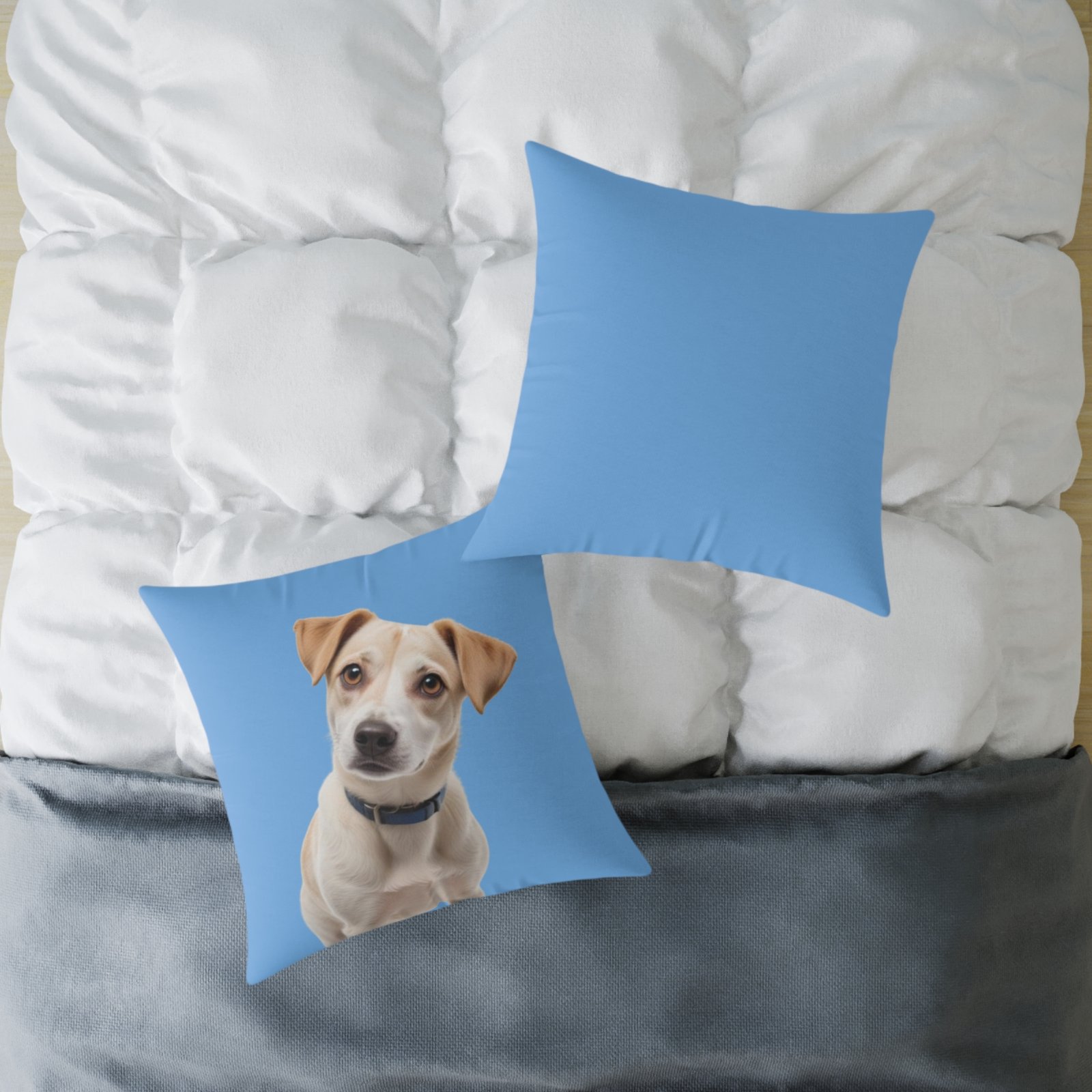 Jack Russell Square Poly Canvas Pillow - Image 16