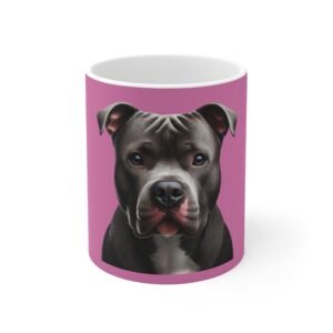 Bull Terrier Ceramic Coffee Cups, 11oz, 15oz