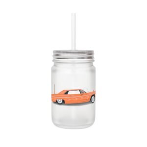 Classic Cars Mason Jar