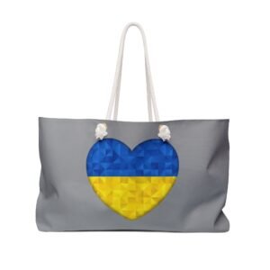 Ukraine Flag   Stylish Women Weekender Bag