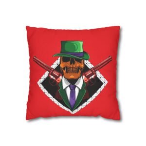 Gangster Square Poly Canvas Pillowcase