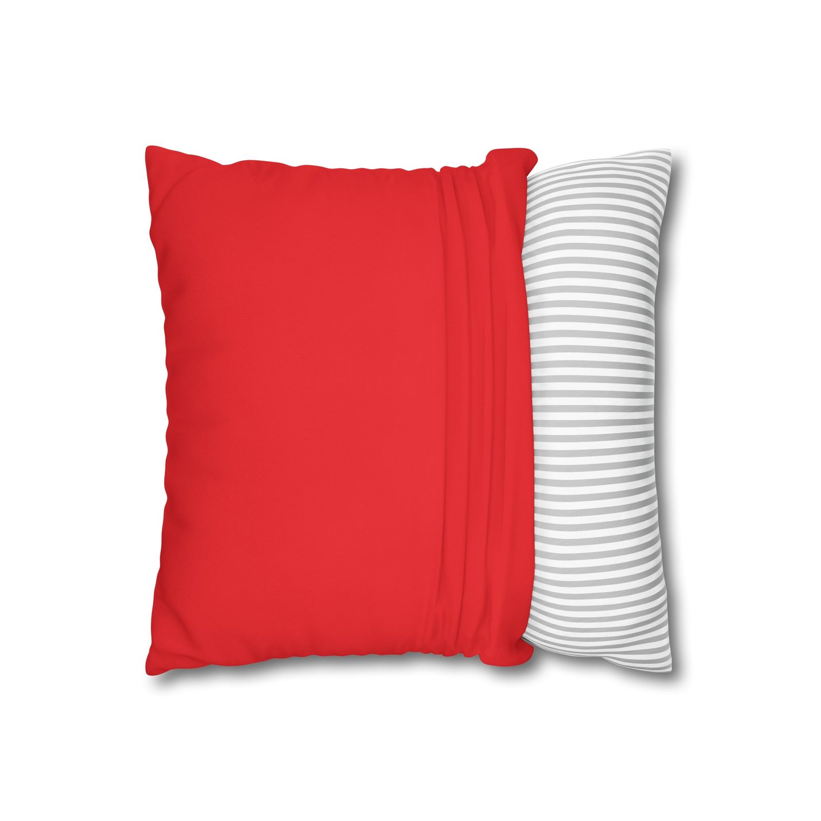 Scrambling Bikes Square Poly Canvas Pillowcase - Image 4