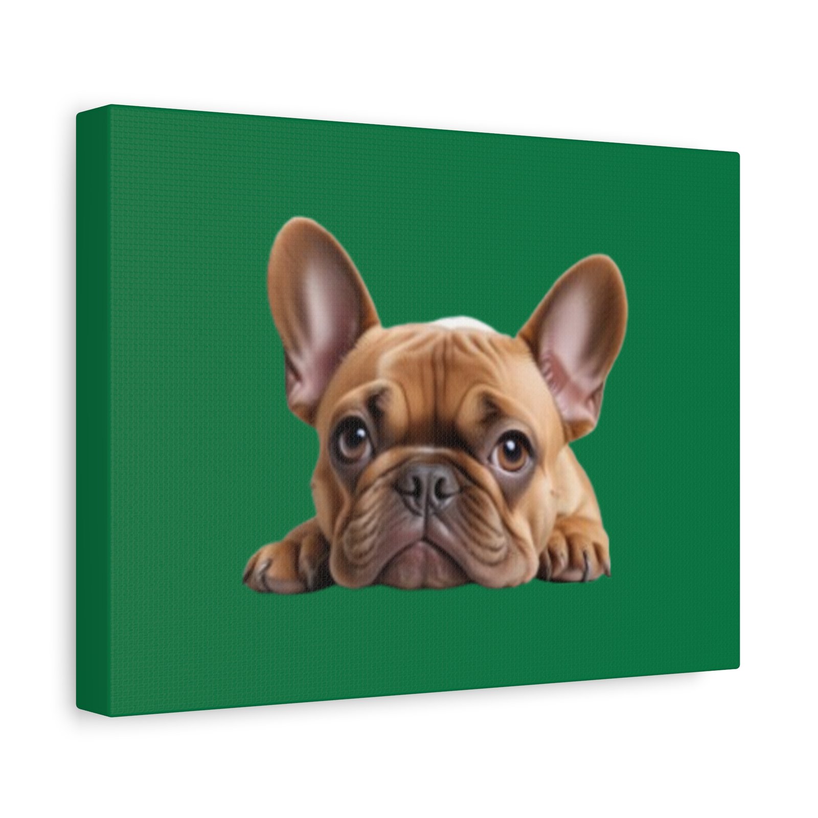 French Bull Dog Canvas Art - 1.25" Stretched Matte Print for Pet Lovers - Image 6