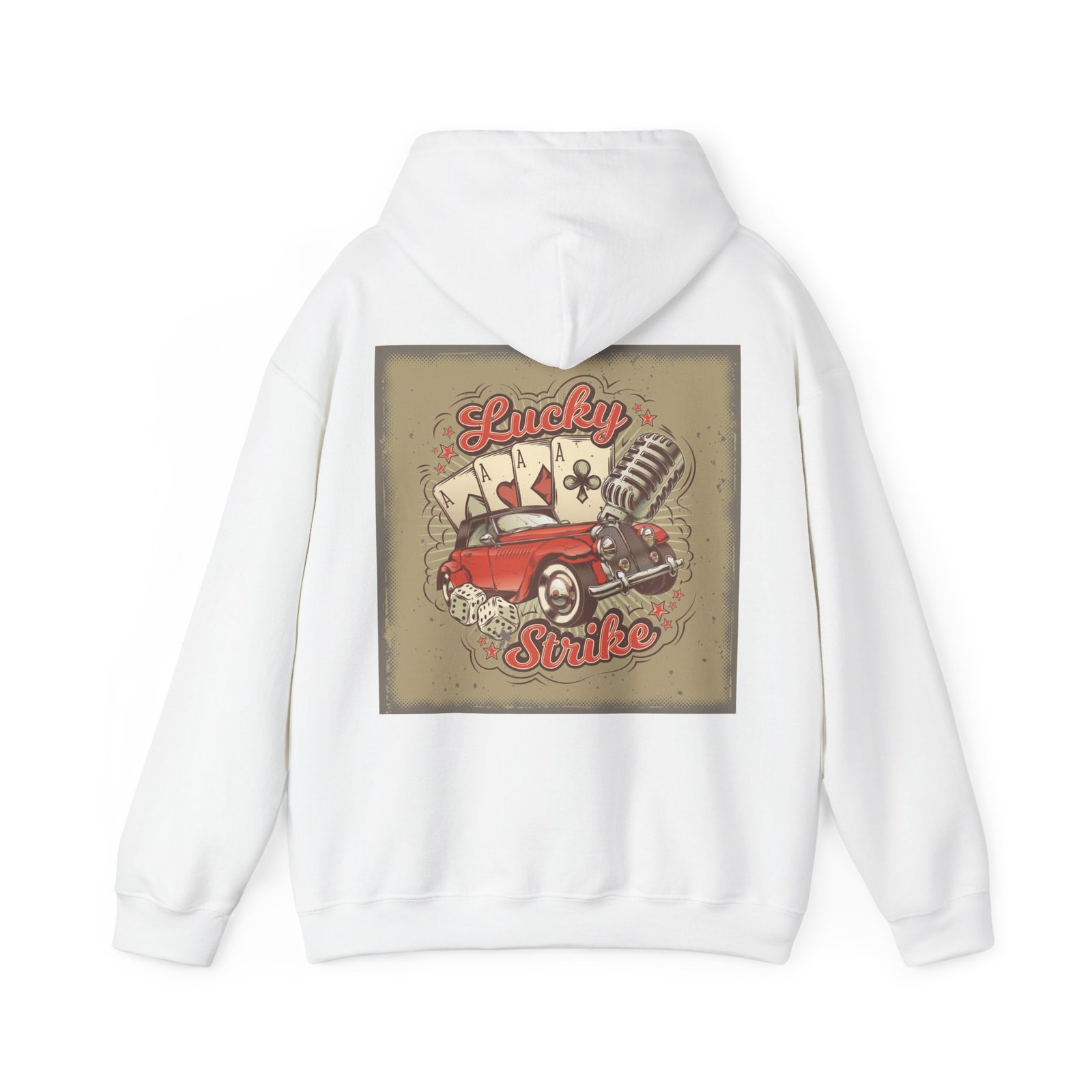 Lucky Strikes Unisex Heavy Blend™ Hooded Sweatshirt - Image 2