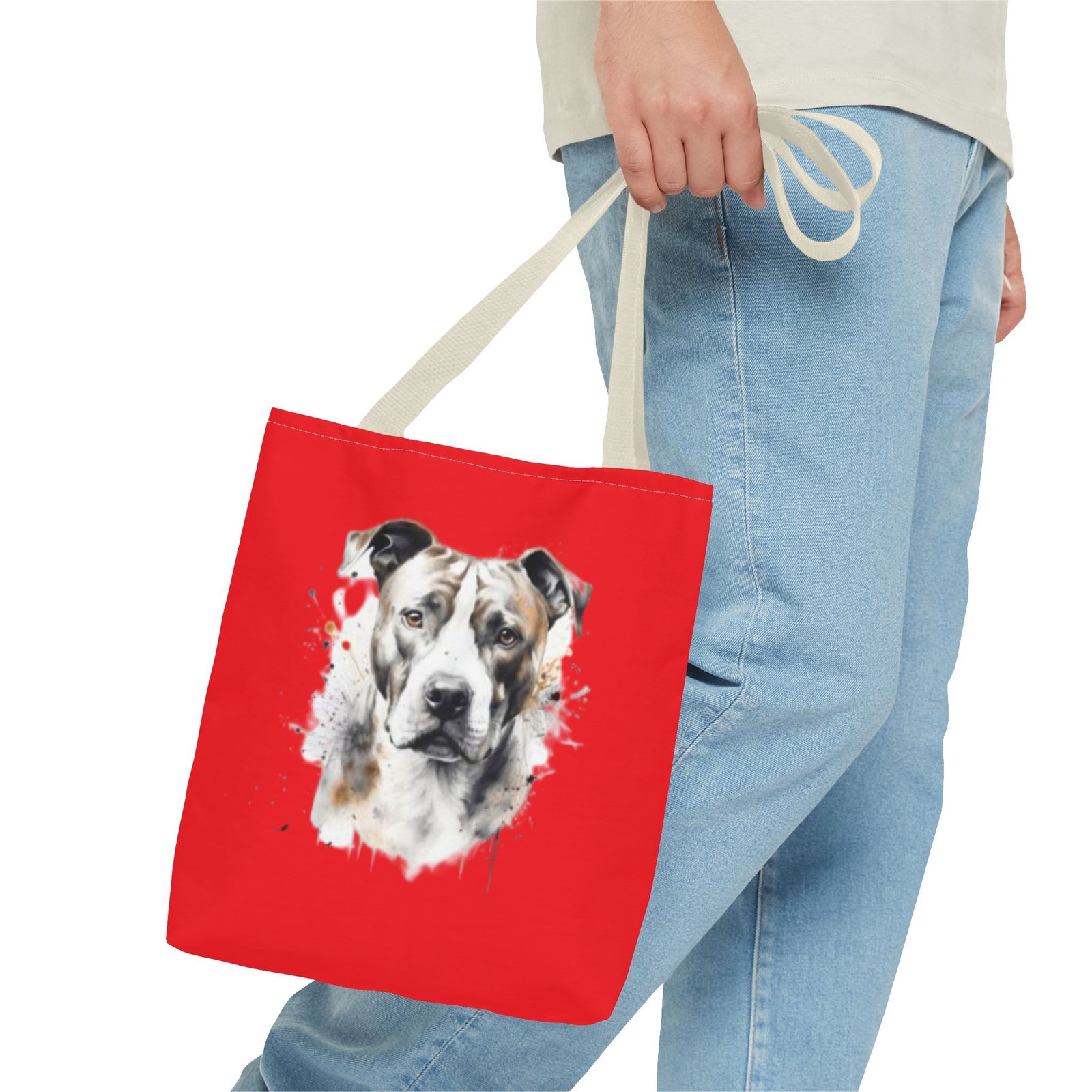 Bull Terrier Dog Tote Bag - Stylish Dog Lover's Accessory - Image 15