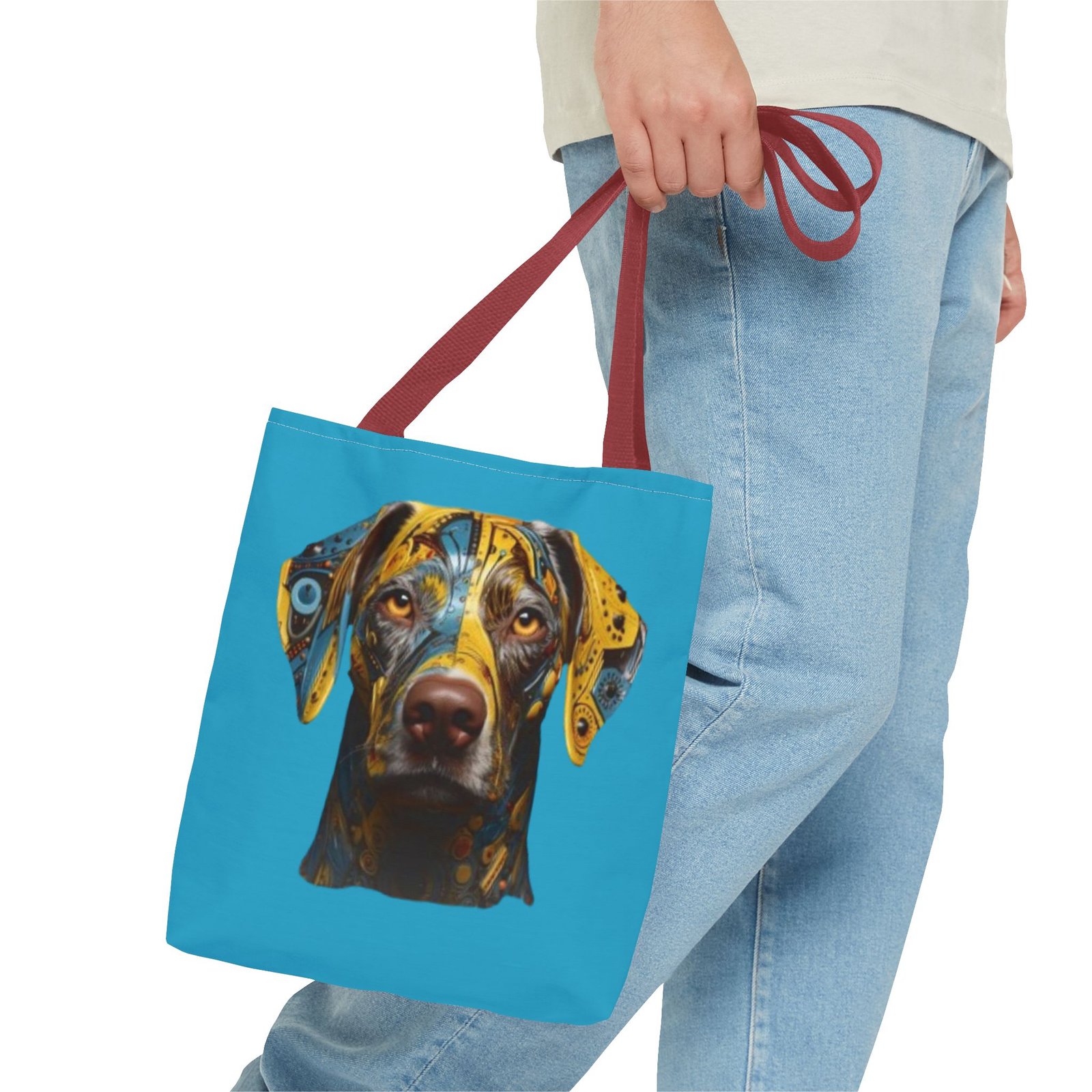 Terrier Dog Tote Bag - Stylish Dog Lover's Accessory - Image 7
