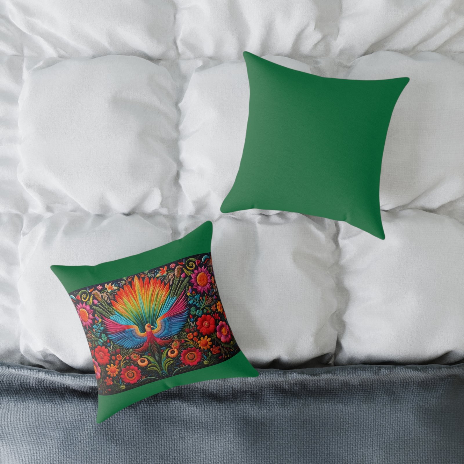 Mexico Square Poly Canvas Pillow - Image 4