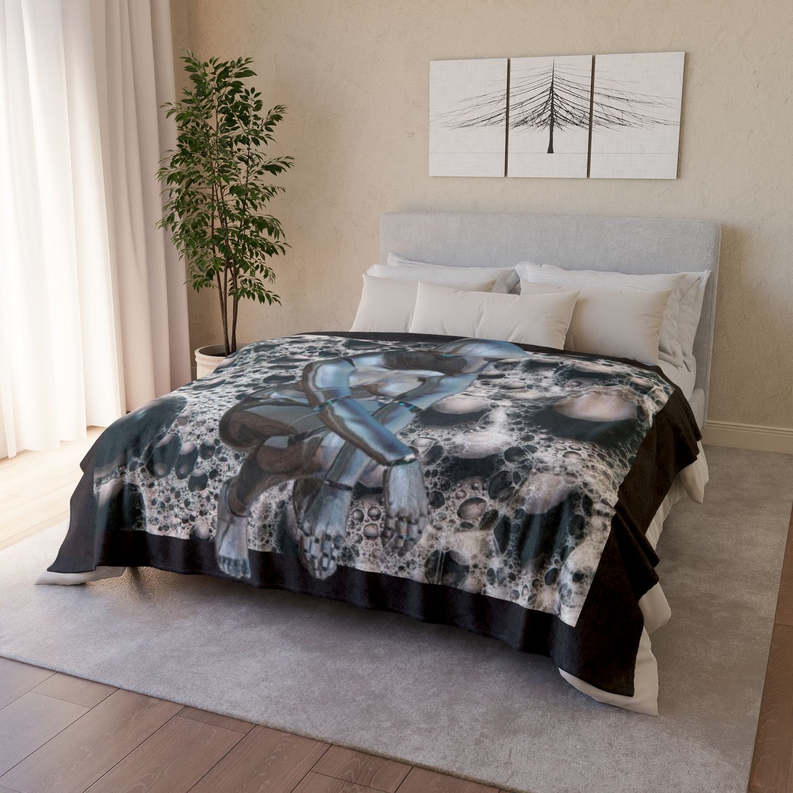 Sci fi Soft Polyester Blanket - Image 12