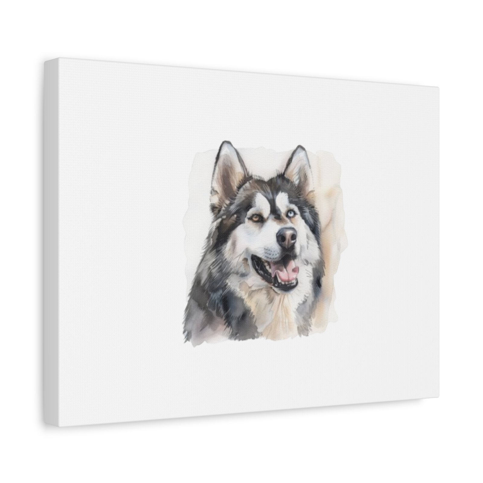 Husky Dog Canvas Art - 1.25" Stretched Matte Print for Pet Lovers - Image 14