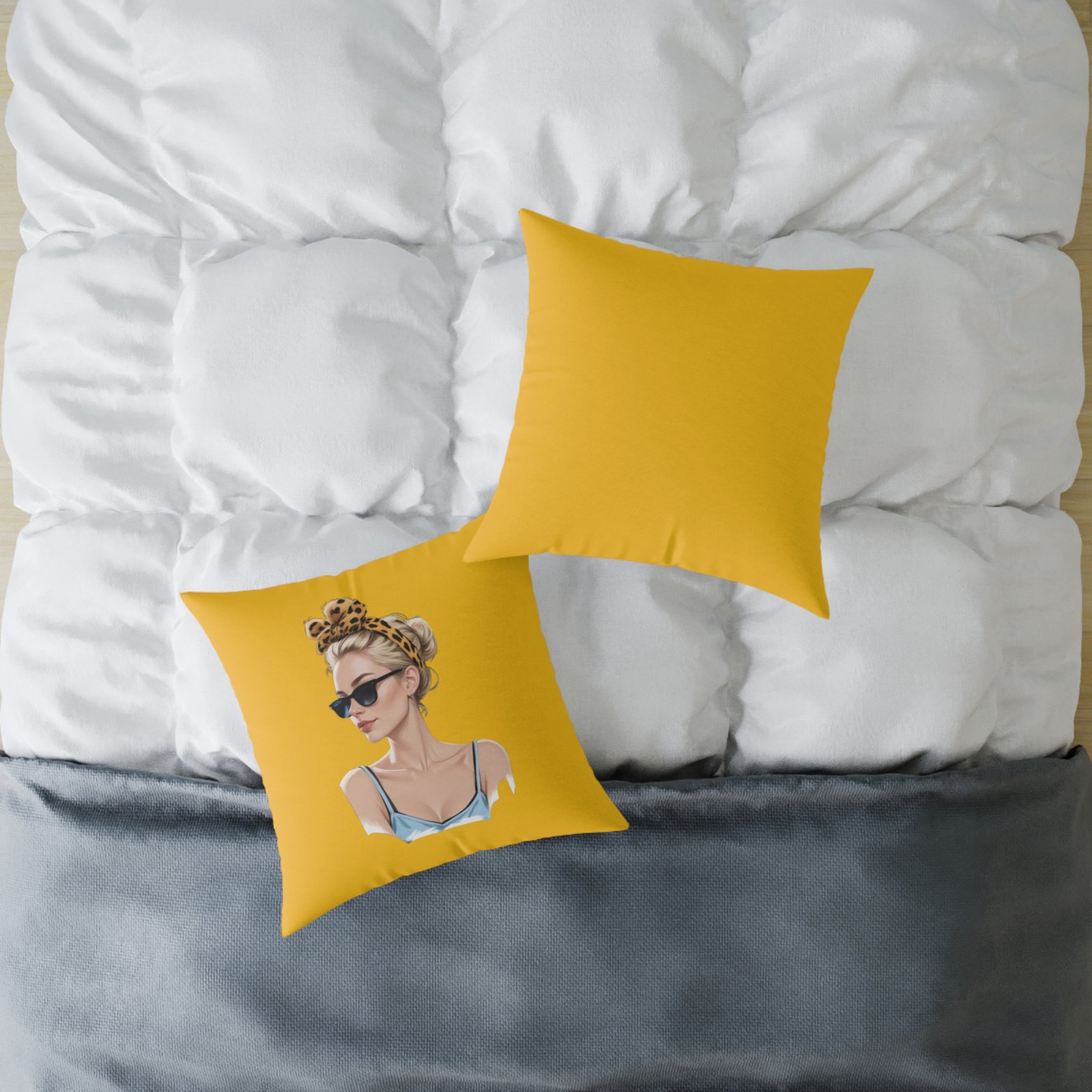 Bella Poly Canvas Pillow - Image 12