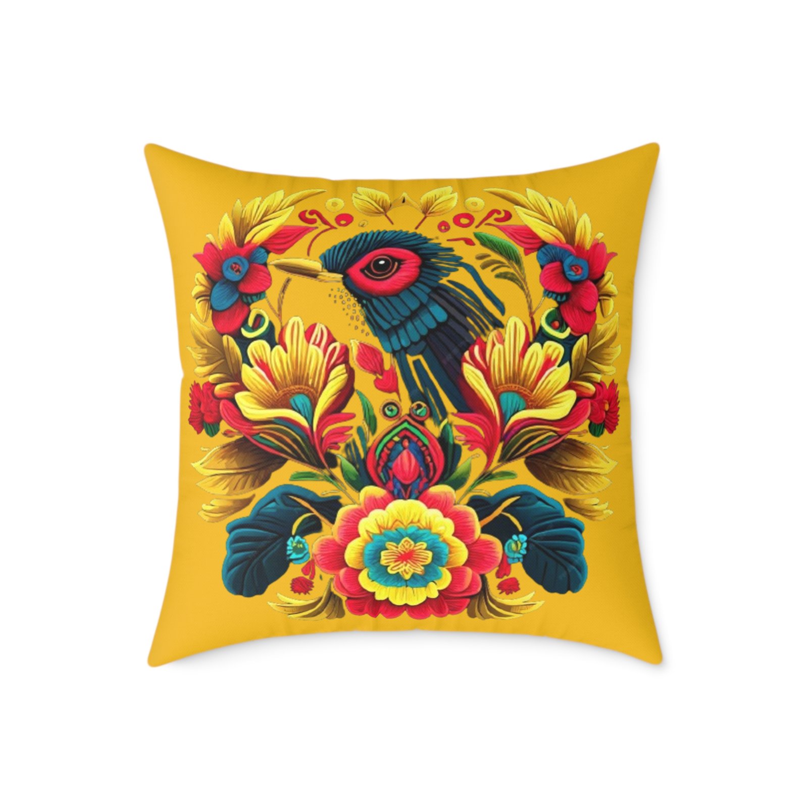 Mexico Square Poly Canvas Pillow - Image 13