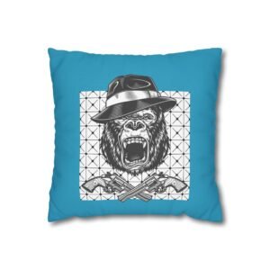 Gangster Square Poly Canvas Pillowcase