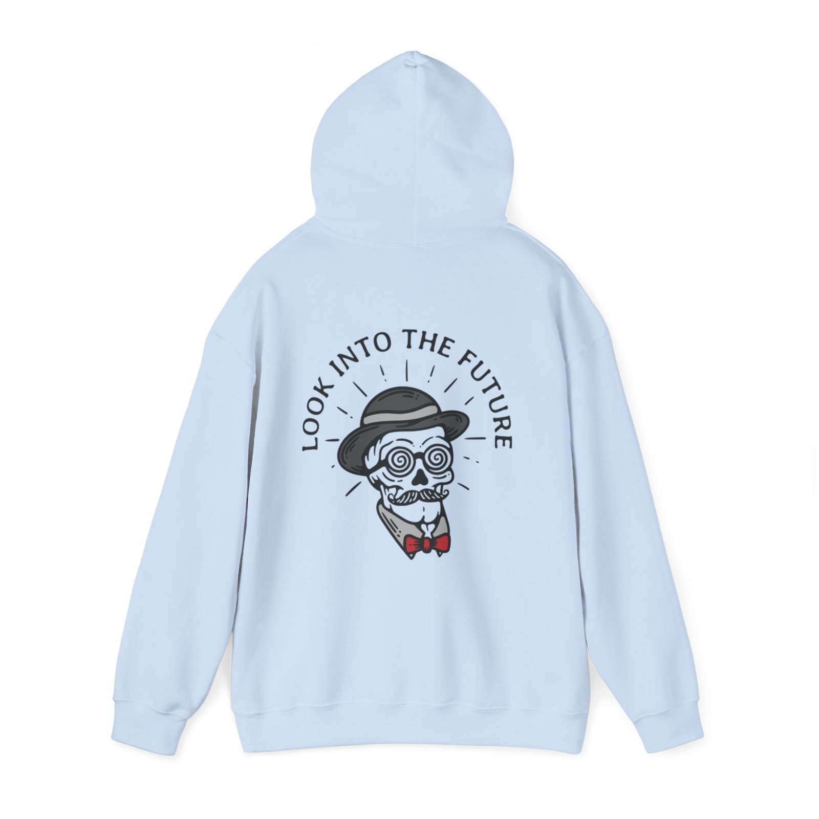 Gangster Skull Tattoo Hooded Sweatshirt. Unisex Heavy Blend™ Hooded Sweatshirt - Image 43