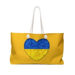 Ukraine Flag   Stylish Women Weekender Bag