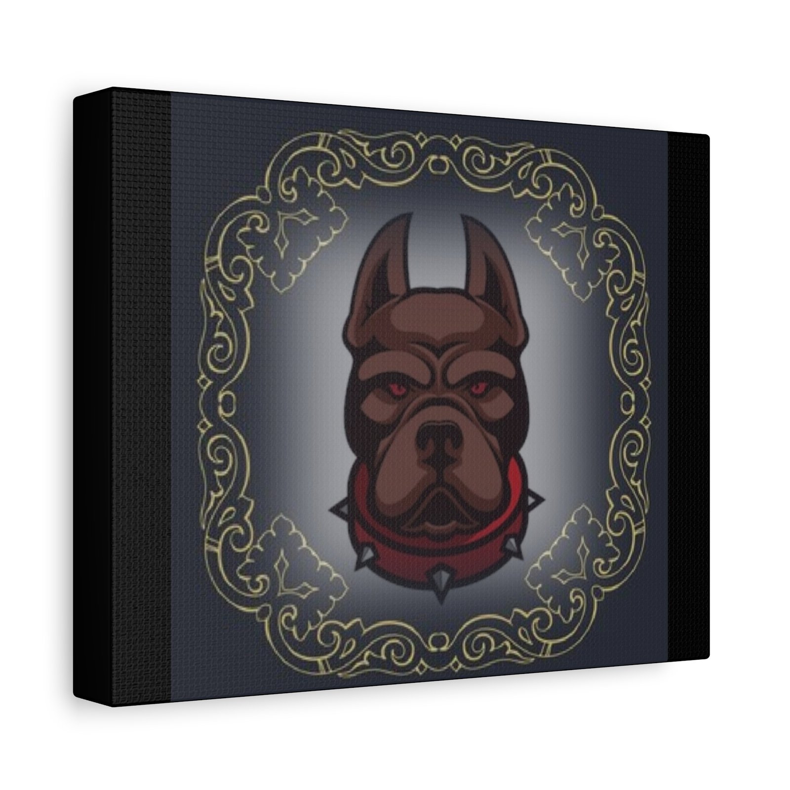 Terrier Dog Canvas Art - 1.25" Stretched Matte Print for Pet Lovers - Image 2