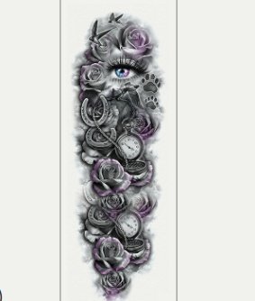 Waterproof full arm tattoo sticker - Image 5