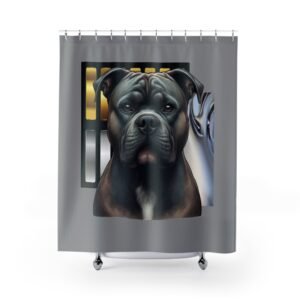 Bull Terrier Shower Curtains Labrador