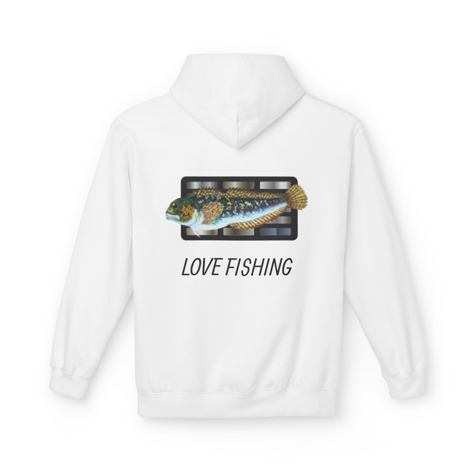 Fishing Adventure Water Sport Fleece Hoodie | Perfect Gift for Anglers, Outdoor Enthusiasts, Fishing Trips, Birthdays, and Summer - Image 2