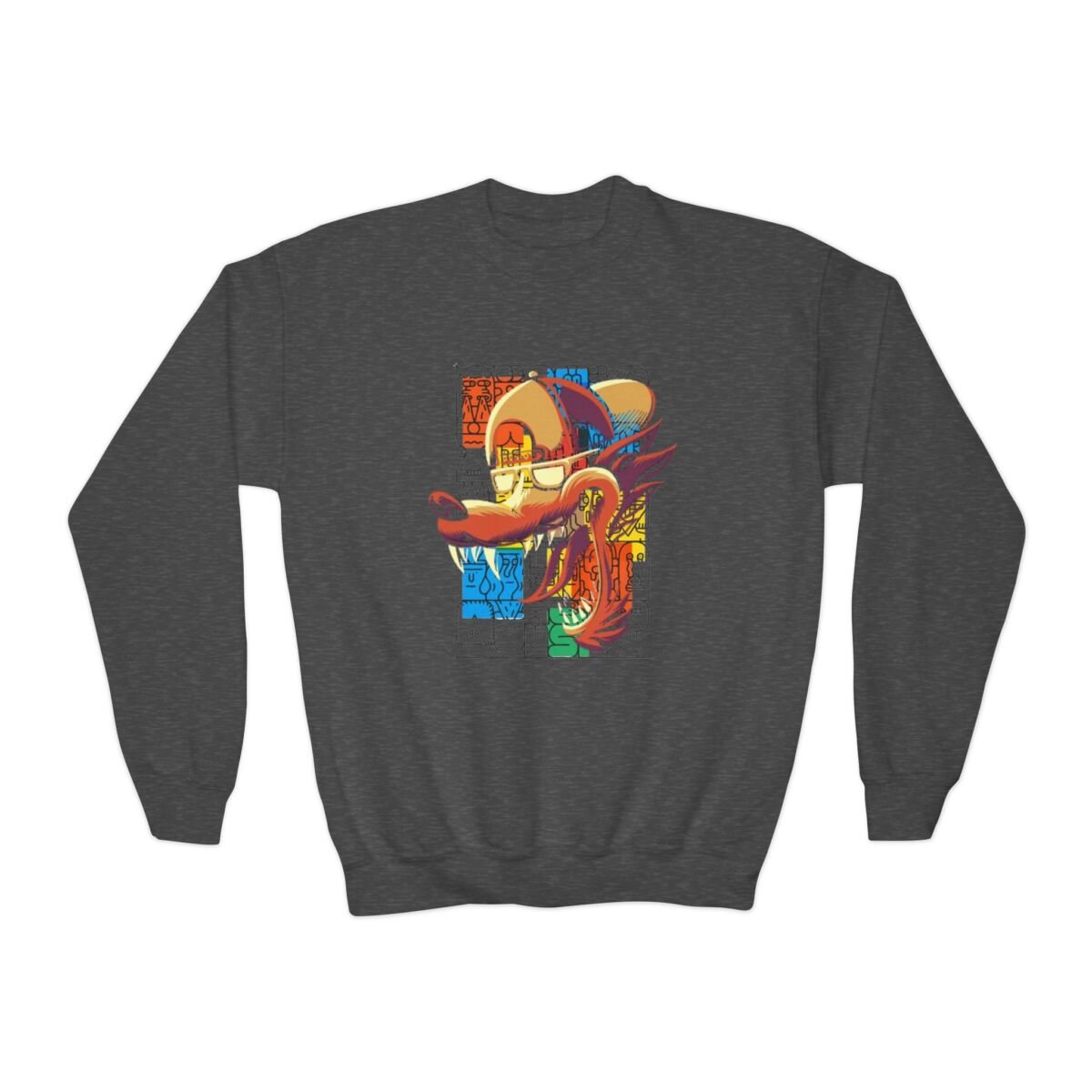 Another Level Brand Youth Crewneck Sweatshirt - Image 25
