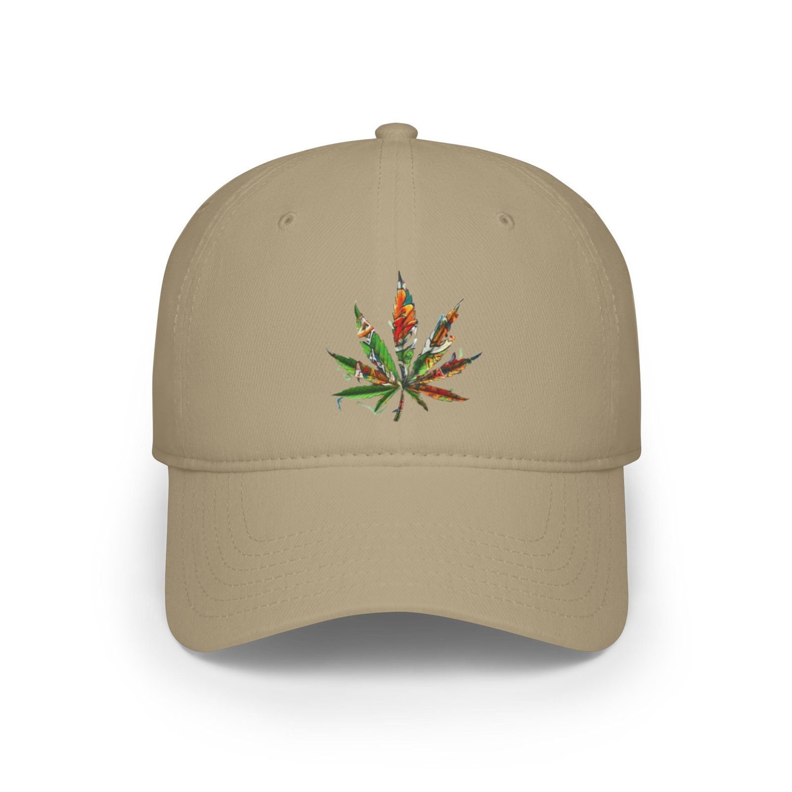 Rasta Music Reggae Jamaica Cannabis Marajuana Low Profile Baseball Cap - Image 9