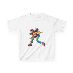 Roller skates Roller Boogie Roller Blades Skating Skater Shoes.Kids Heavy Cotton™ Tee