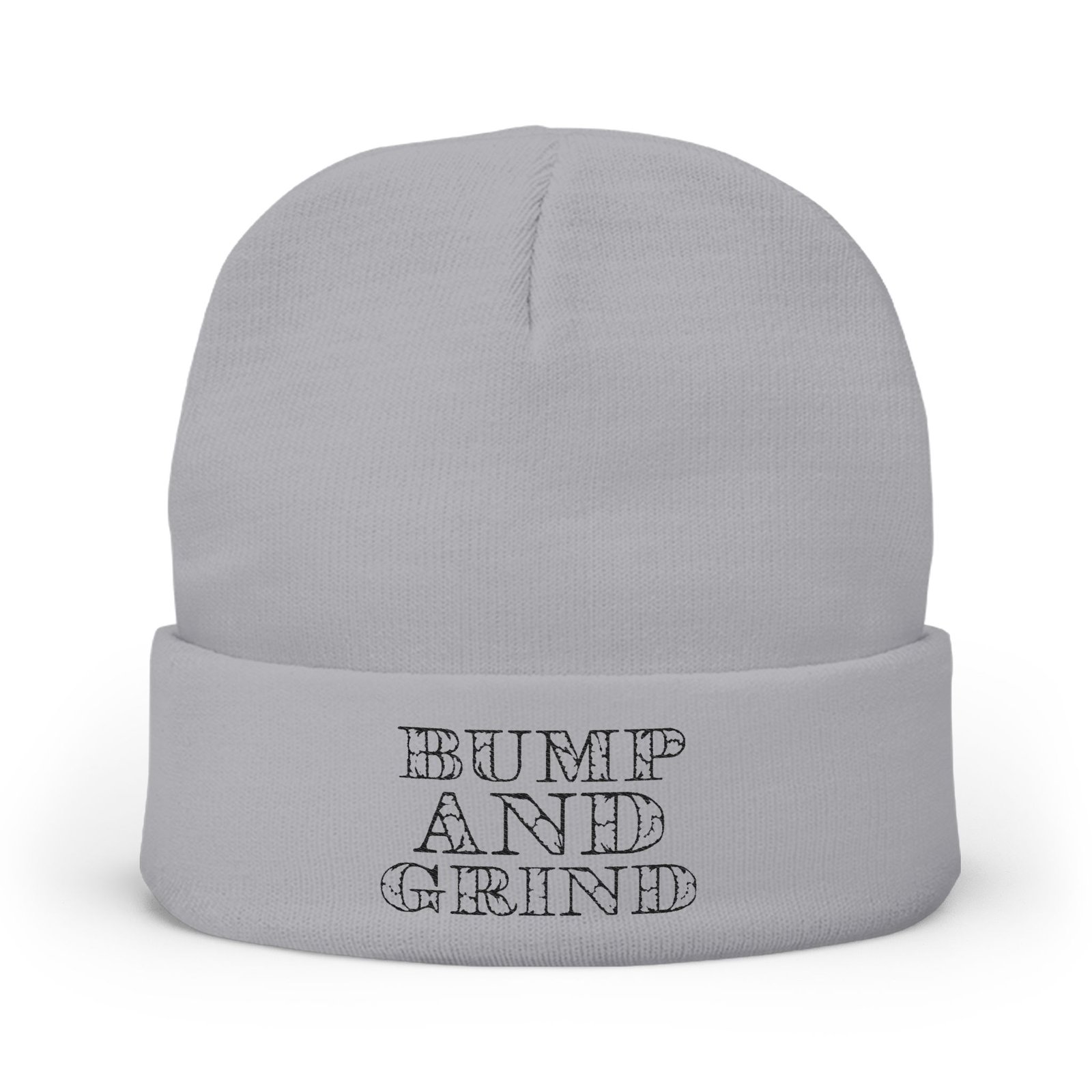Good Vibes Quotes Knit Beanie (Embroidery)