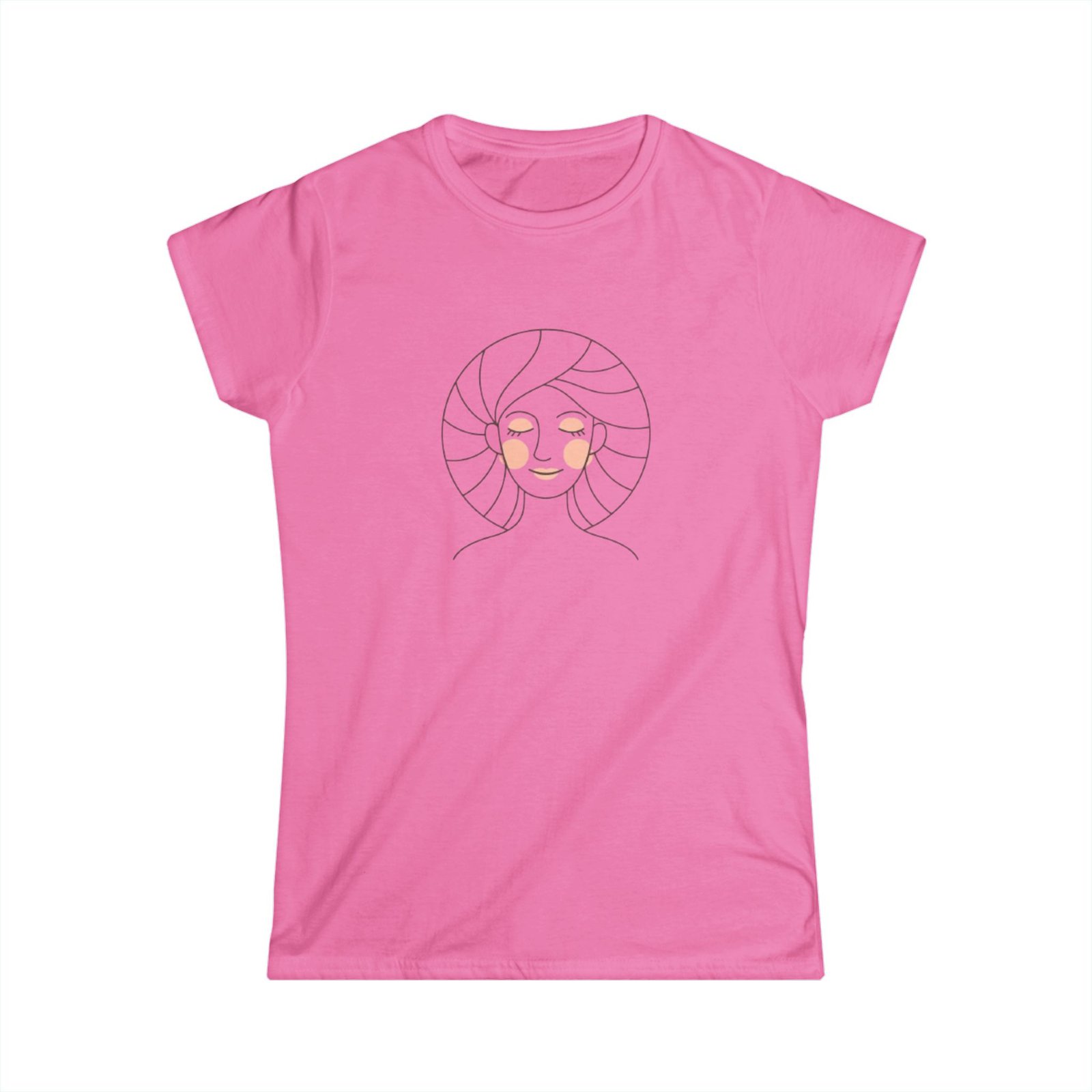 Hair Lines Soft style Tee - Image 16