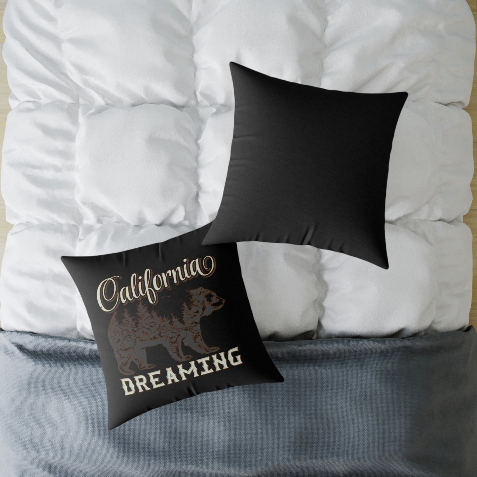 California Dreaming Square Poly Canvas Pillow - Image 16