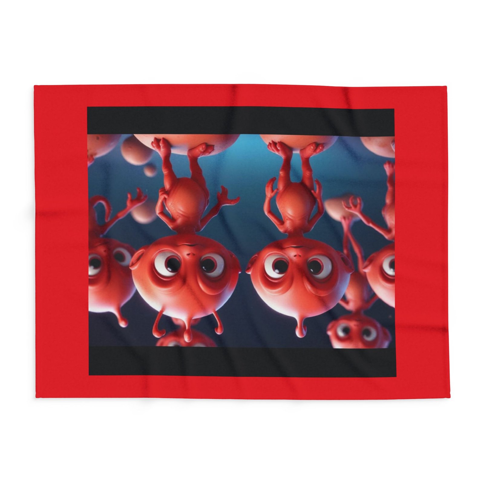 Alien Arctic Fleece Blanket 08 - Image 10
