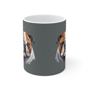British Bulldog Ceramic Coffee Cups, 11oz, 15oz